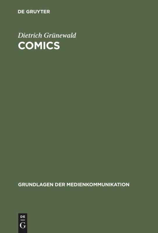 Cover: 9783484371088 | Comics | Dietrich Grünewald | Buch | VI | Deutsch | 2000 | De Gruyter