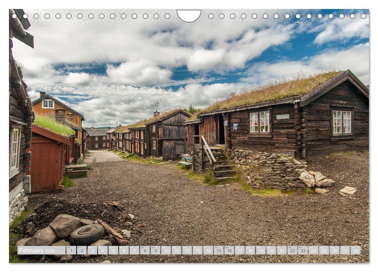 Bild: 9781325994991 | Norway / UK-Version (Wall Calendar 2025 DIN A4 landscape), CALVENDO...