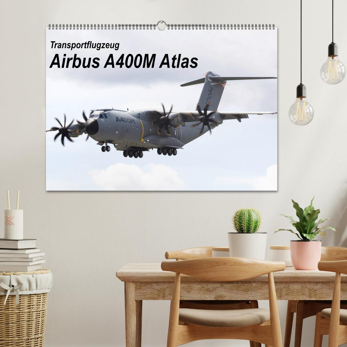 Bild: 9783435375196 | Transportflugzeug Airbus A400M Atlas (Wandkalender 2025 DIN A2...