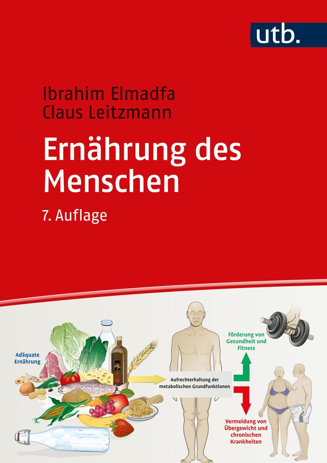 Cover: 9783825288099 | Ernährung des Menschen | Claus Leitzmann (u. a.) | Taschenbuch | 2023