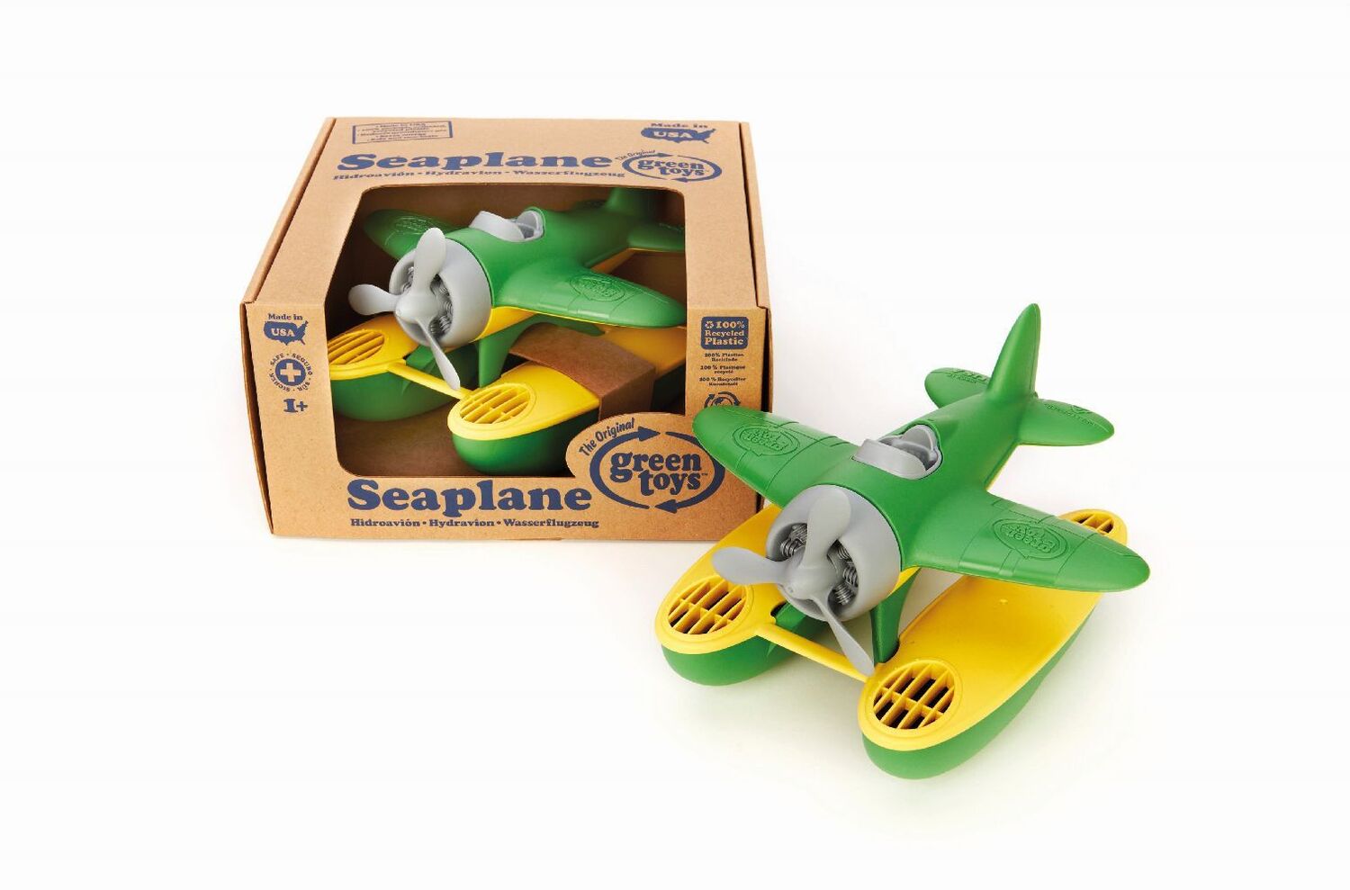 Bild: 816409010294 | GREENTOYS - Wasserflugzeug mit grünen Tragflächen | Stück | 2023