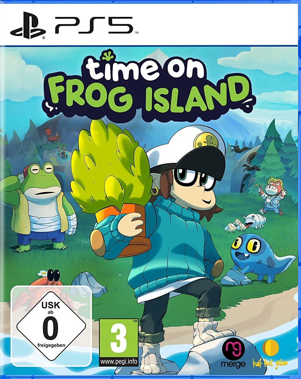 Cover: 5060264377220 | Time on Frog Island (PS5) | Blu-ray | Deutsch | 2022 | Sony