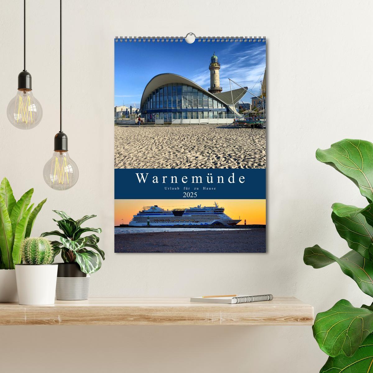 Bild: 9783435911431 | Warnemünde Urlaub für zu Hause (Wandkalender 2025 DIN A3 hoch),...