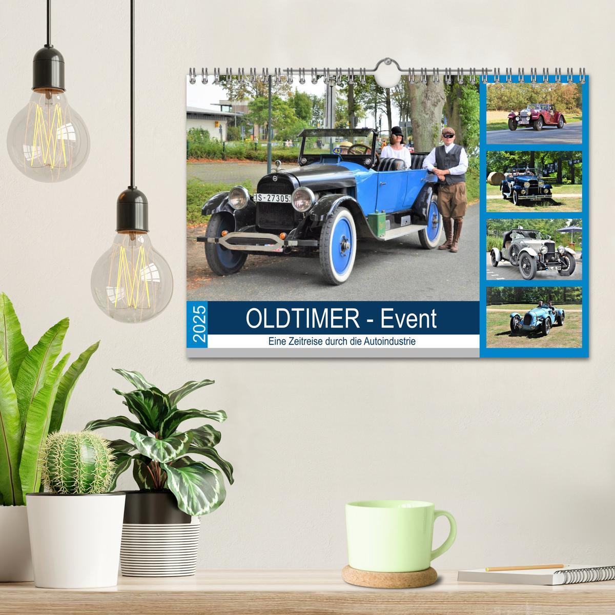 Bild: 9783435129348 | OLDTIMER-Event (Wandkalender 2025 DIN A4 quer), CALVENDO...