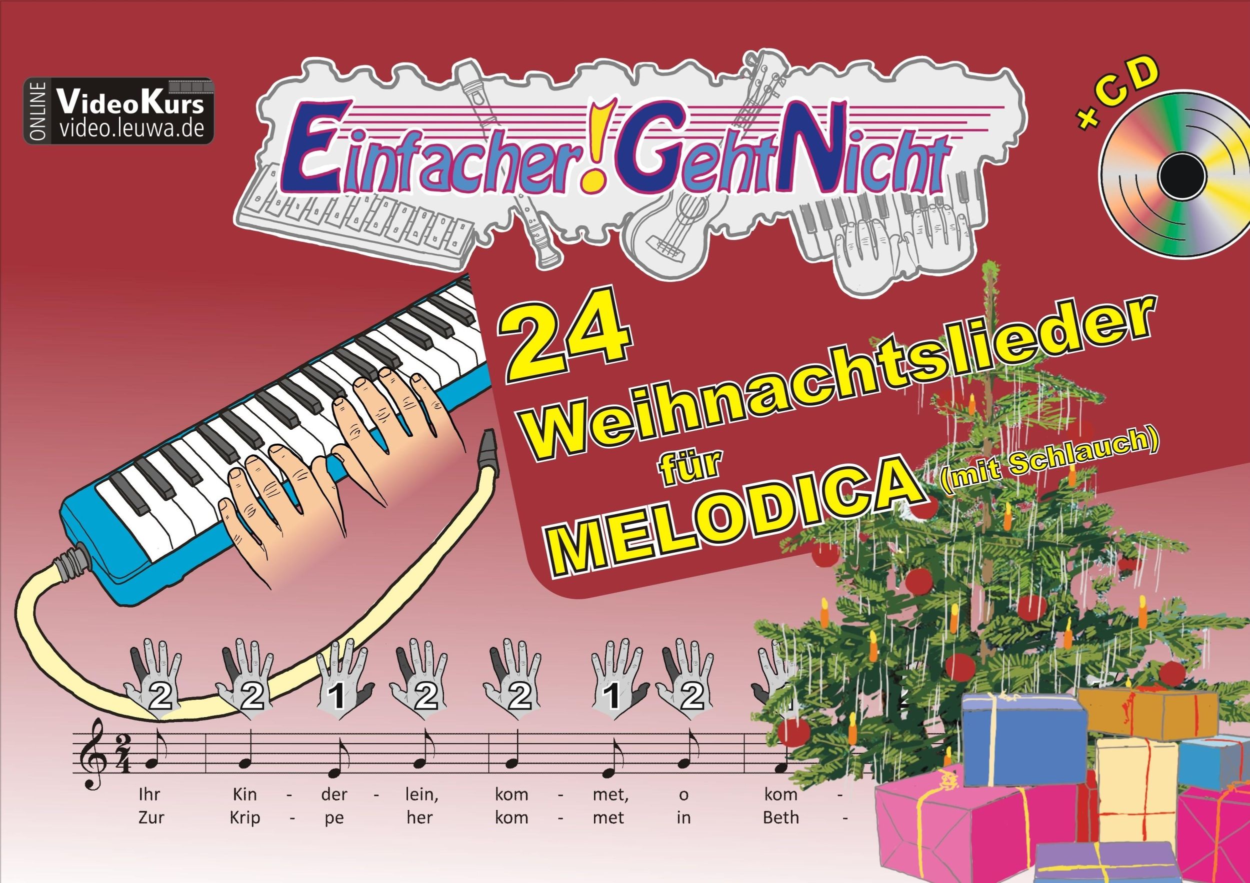 Cover: 9783940533319 | Einfacher!-Geht-Nicht: 24 Weihnachtslieder für MELODICA (mit...