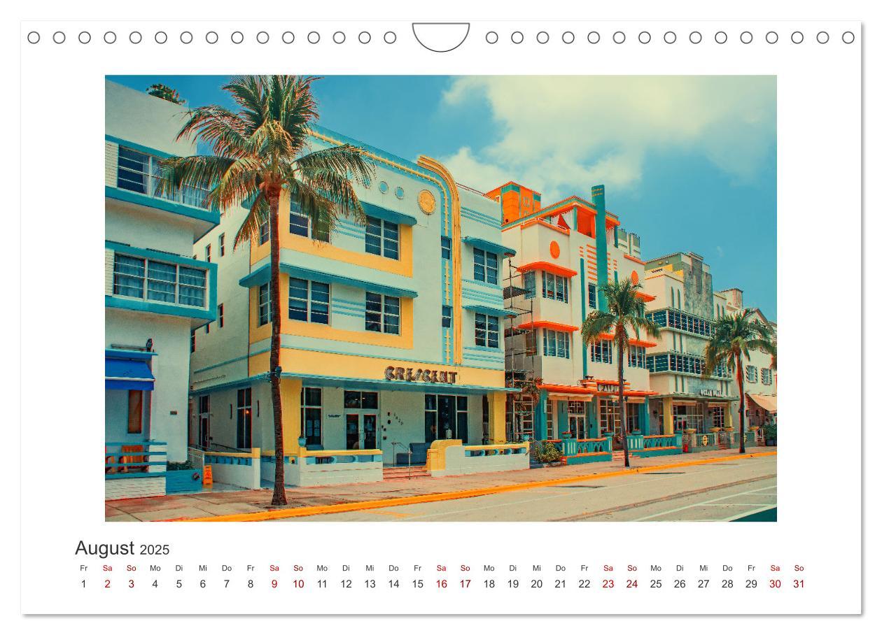 Bild: 9783457152621 | Miami - pulsierende Metropole (Wandkalender 2025 DIN A4 quer),...