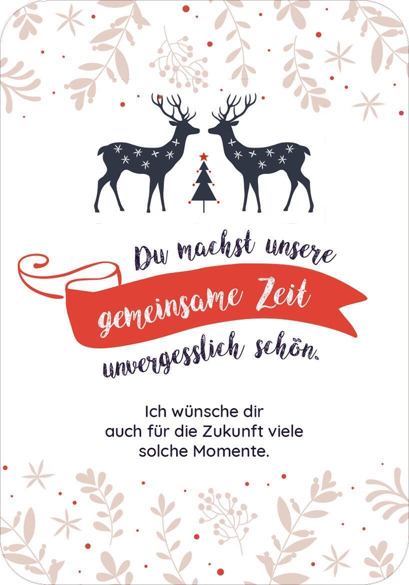 Bild: 9783845849812 | Wunschorakel zu Weihnachten | 50 schöne Wünsche für liebe Menschen