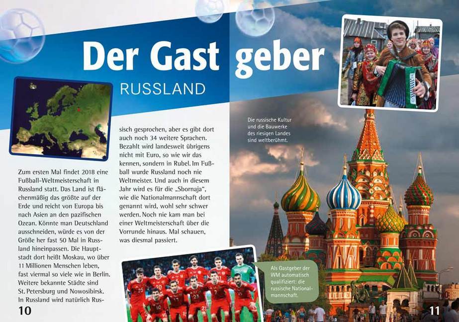 Bild: 9783961290314 | Die Fußball-Weltmeisterschaft 2018 | Lars M. Vollmering | Buch | 64 S.