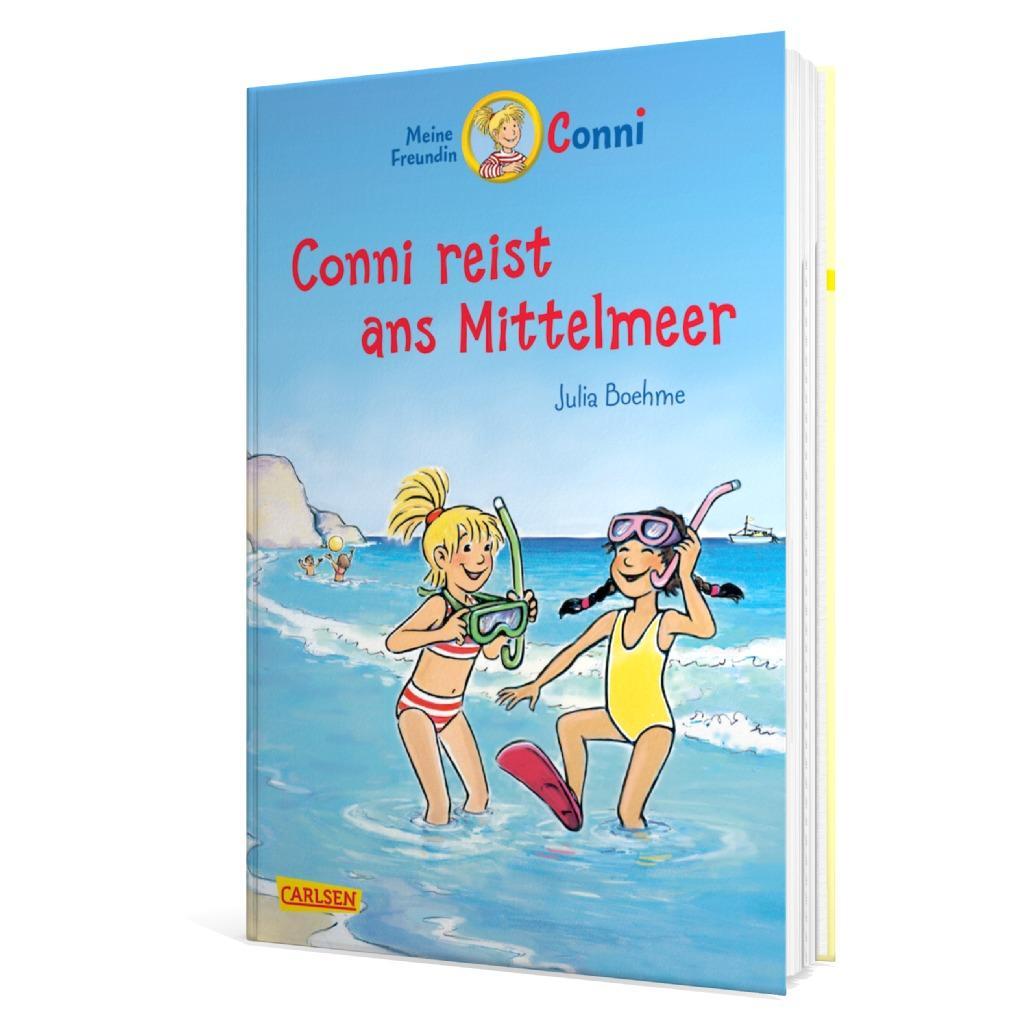 Bild: 9783551558640 | Conni-Erzählbände 5: Conni reist ans Mittelmeer (farbig illustriert)