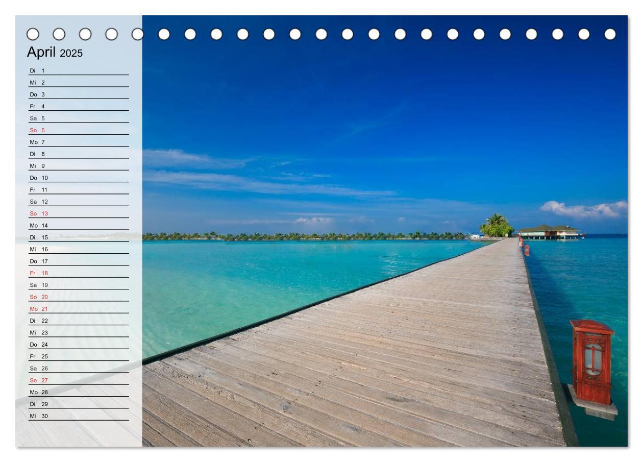 Bild: 9783435522880 | Südseeträume. Paradiese im Pazifik (Tischkalender 2025 DIN A5...