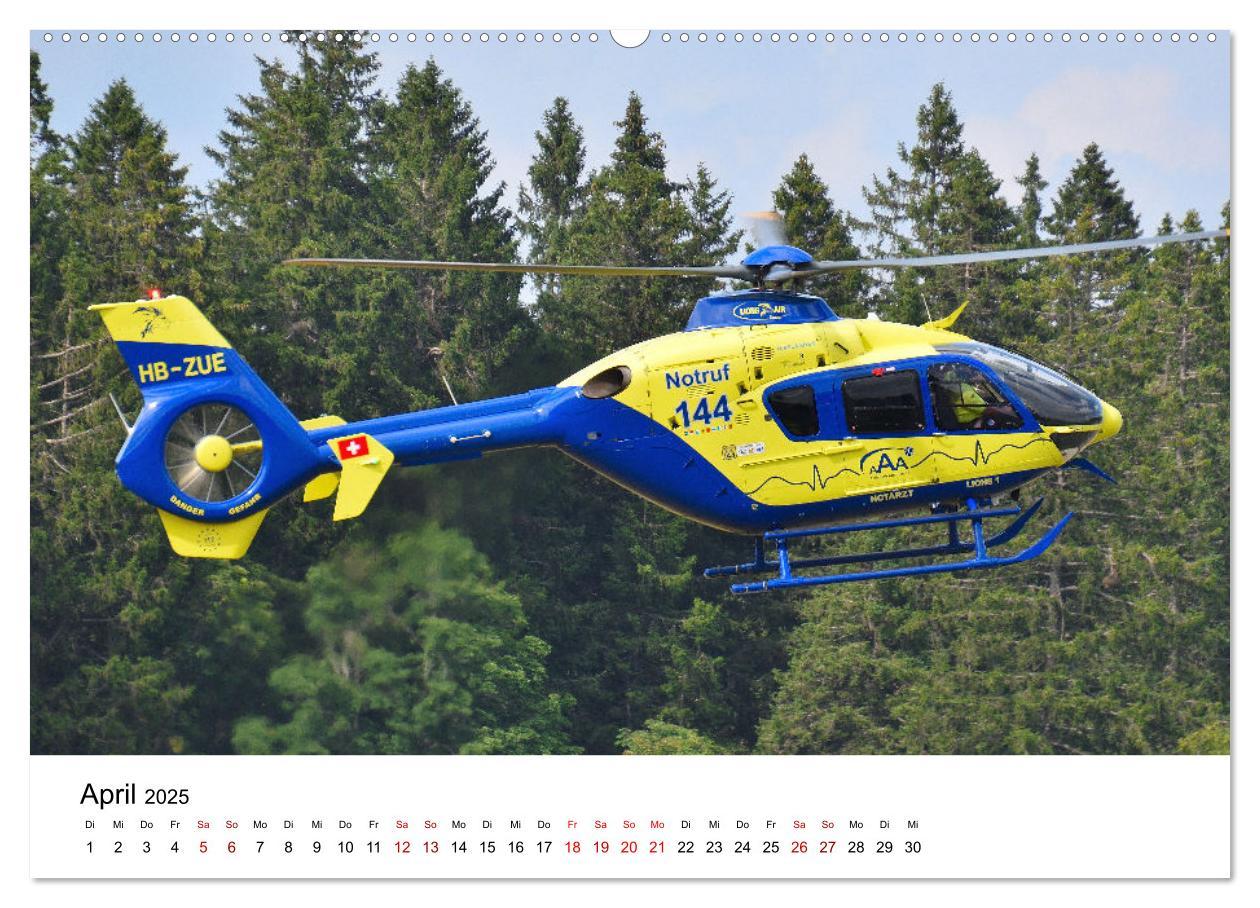 Bild: 9783435016365 | Rettungshubschrauber in Action (Wandkalender 2025 DIN A2 quer),...