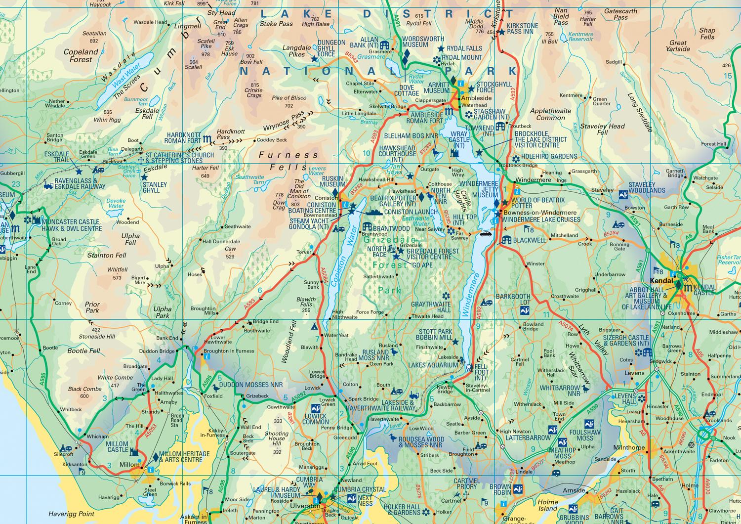 Bild: 9780008462673 | Lake District National Park Pocket Map | Collins Maps (u. a.) | 2022