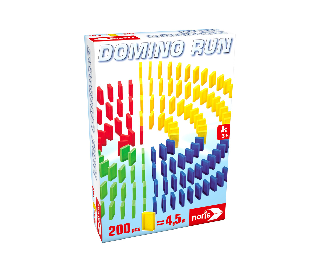 Bild: 4000826002086 | Noris 606065644 - Domino Run 200 Steine, Aktionsspiel für Die ganze...