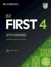 Cover: 9781108780148 | B2 First 4 Student's Book with Answers with Audio with Resource...