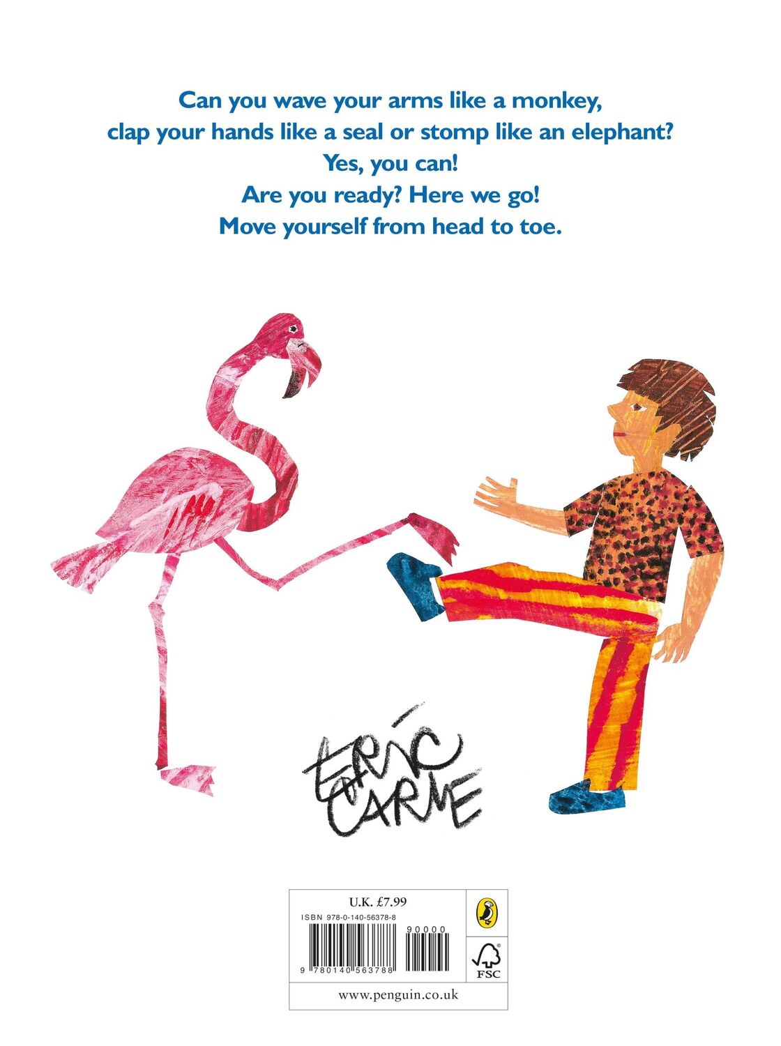 Cover: 9780140563788 | From Head to Toe | Eric Carle | Taschenbuch | 32 S. | Englisch | 1999