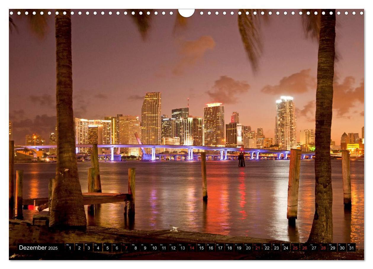 Bild: 9783435743544 | Miami und Florida (Wandkalender 2025 DIN A3 quer), CALVENDO...