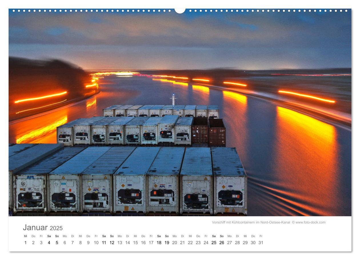 Bild: 9783435312634 | Faszination Schifffahrt - Schiffspassagen (Wandkalender 2025 DIN A2...