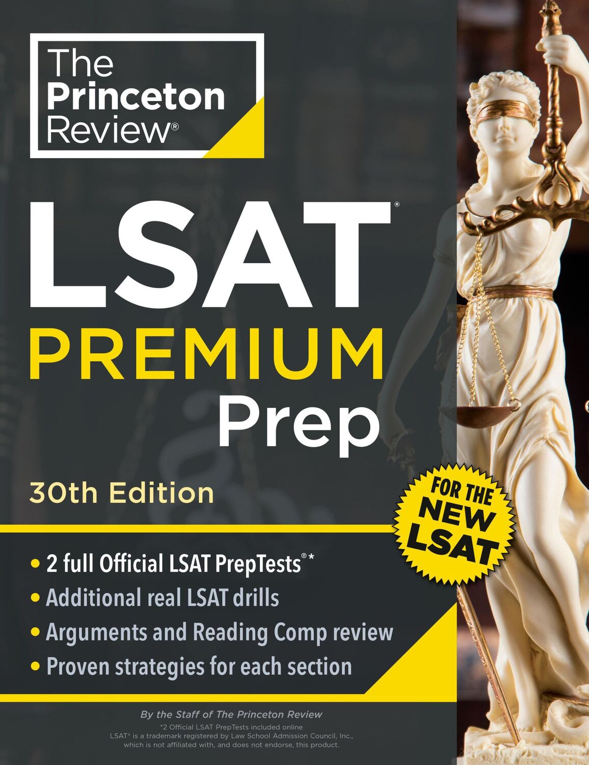 Cover: 9780593518625 | Princeton Review LSAT Premium Prep, 30th Edition | Review | Buch