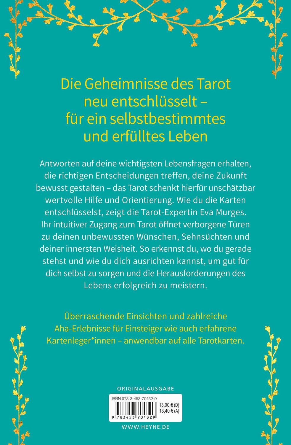 Bild: 9783453704329 | Intuitives Tarot - Folge deinem inneren Licht | Eva Murges | Buch