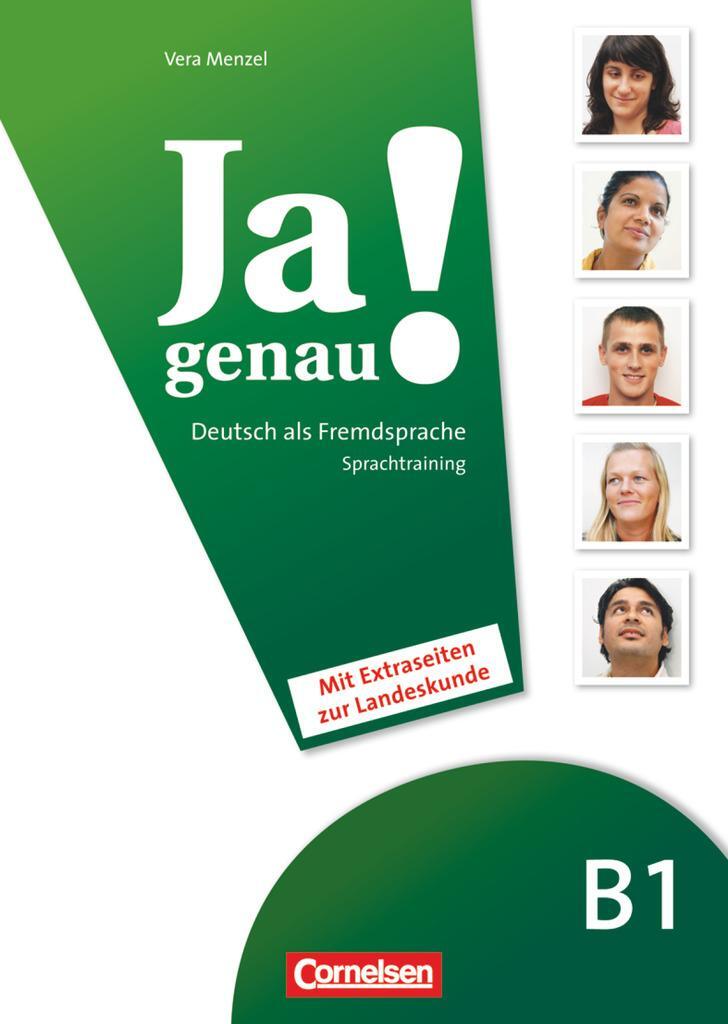 Cover: 9783060204649 | Ja genau! B1: Band 1 und 2 - Sprachtraining DaF | Vera Menzel | Buch