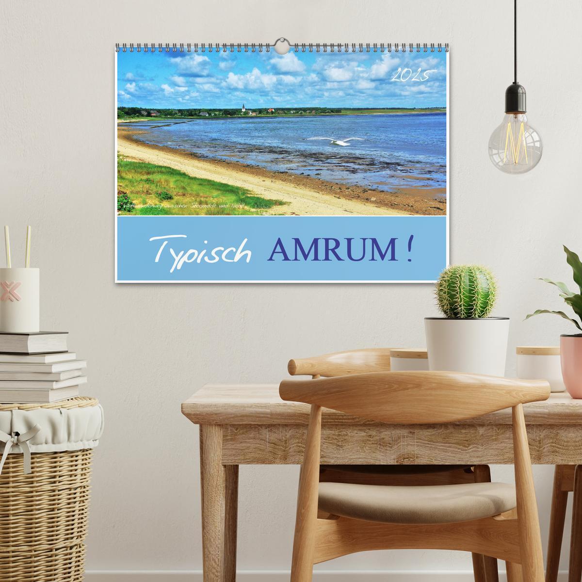 Bild: 9783435418220 | Typisch Amrum! (Wandkalender 2025 DIN A3 quer), CALVENDO...