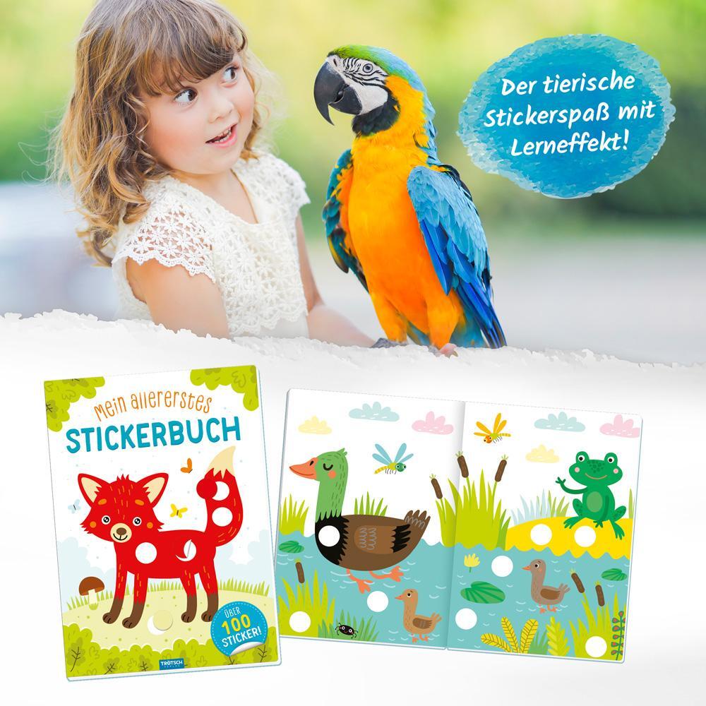 Bild: 9783965528246 | Trötsch Mein allererstes Stickerbuch Fuchs | Trötsch Verlag | Buch