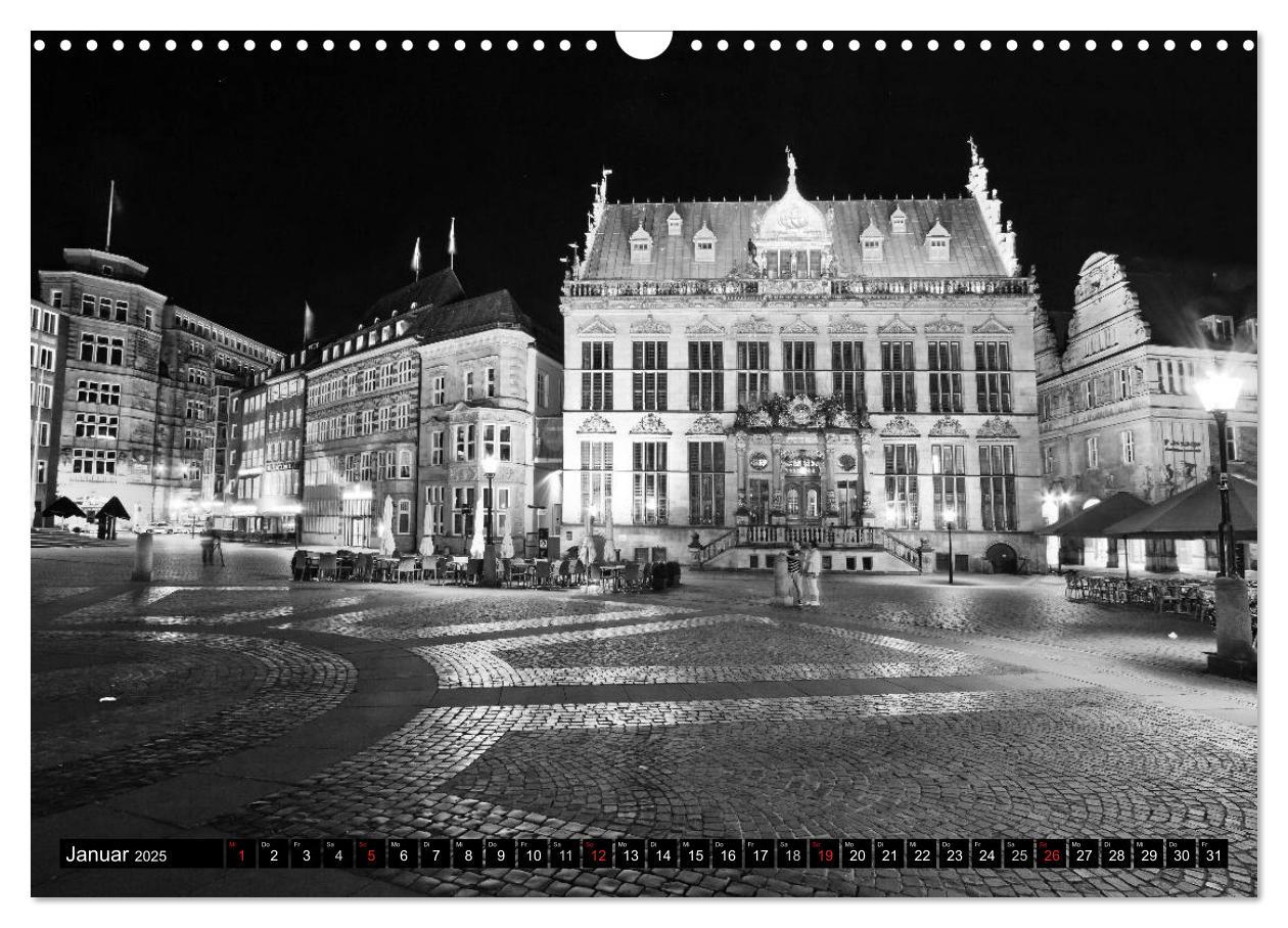 Bild: 9783435588466 | Historisches Bremen (Wandkalender 2025 DIN A3 quer), CALVENDO...