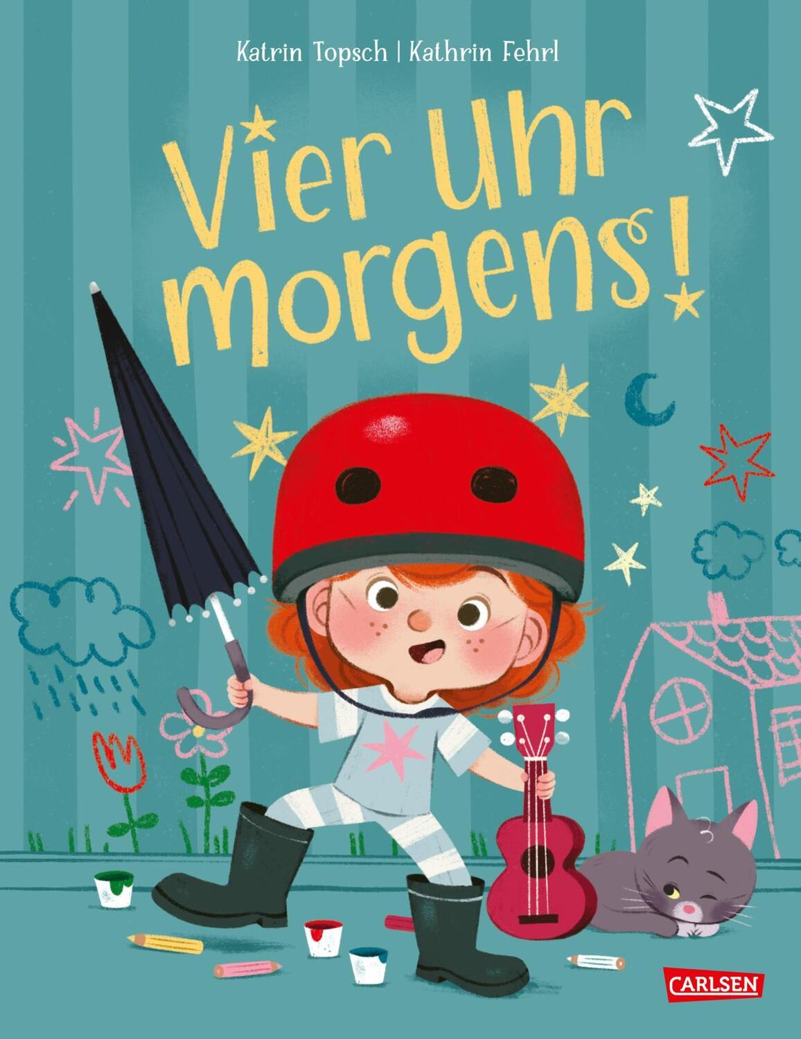 Cover: 9783551522368 | Vier Uhr morgens! | Katrin Topsch | Buch | 32 S. | Deutsch | 2024