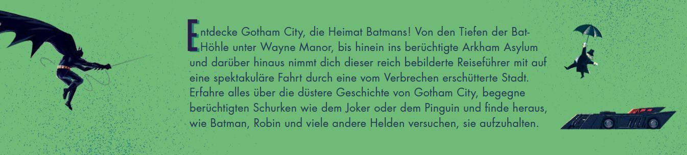 Bild: 9783833240171 | Entdecke Gotham City | Ein illustrierter Reiseführer | Matthew Manning