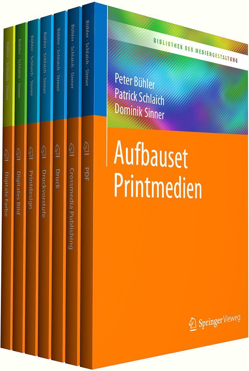 Cover: 9783662593288 | Bibliothek der Mediengestaltung - Aufbauset Printmedien | Taschenbuch