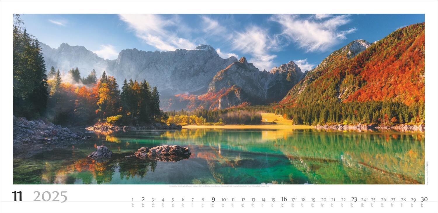 Bild: 9783839900215 | Alpenpanorama Kalender 2025 | Kalender | Spiralbindung | 14 S. | 2025