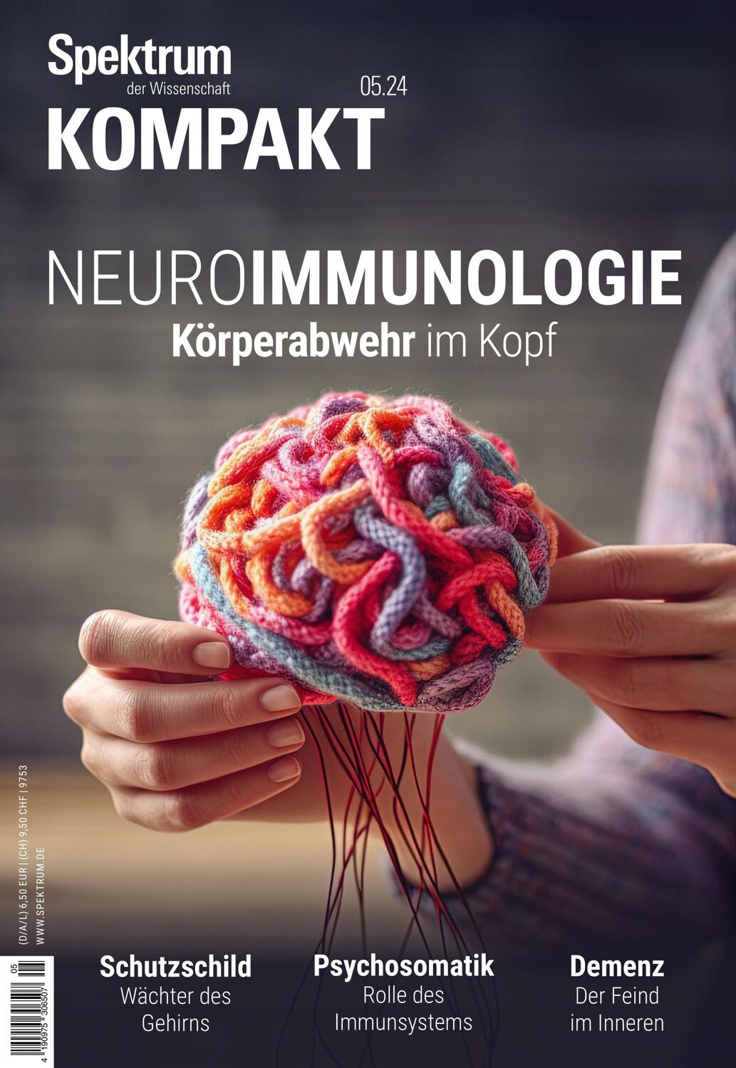 Cover: 9783958928497 | Spektrum Kompakt 5/2024 - Neuroimmunologie | Körperabwehr im Kopf