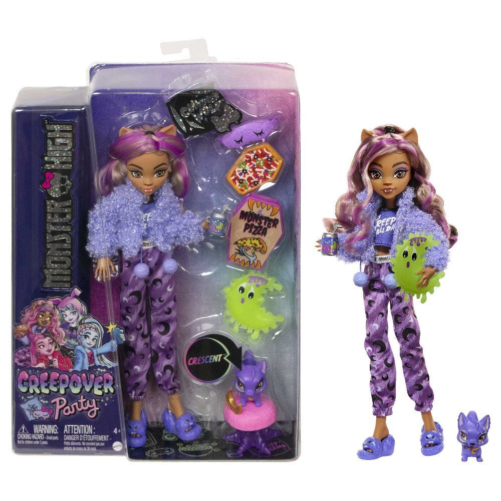 Bild: 194735110742 | Monster High Creepover Doll Clawdeen | Stück | Blister | HKY67