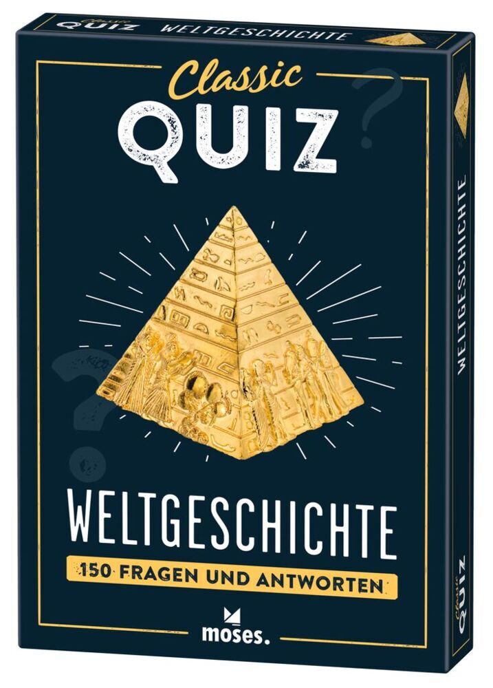 Cover: 9783964552327 | Classic Quiz Weltgeschichte | Dirk Blechschmidt | Spiel | 50 S. | 2023