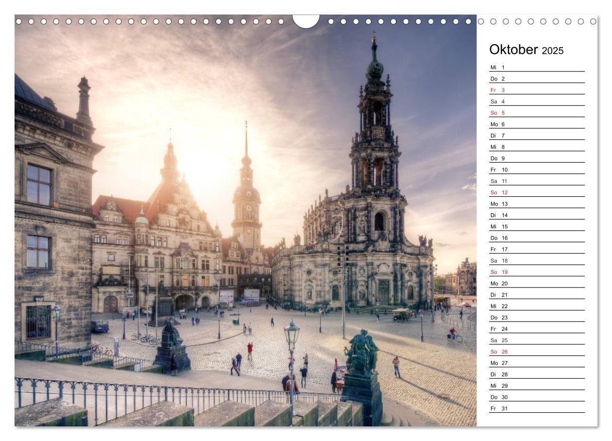 Bild: 9783435217915 | Barockstadt Dresden (Wandkalender 2025 DIN A3 quer), CALVENDO...