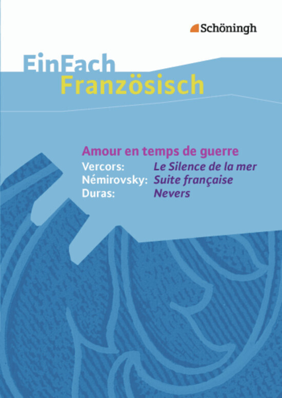 Cover: 9783140462785 | Amour en temps de guerre | Vercors | Broschüre | Deutsch | 2013