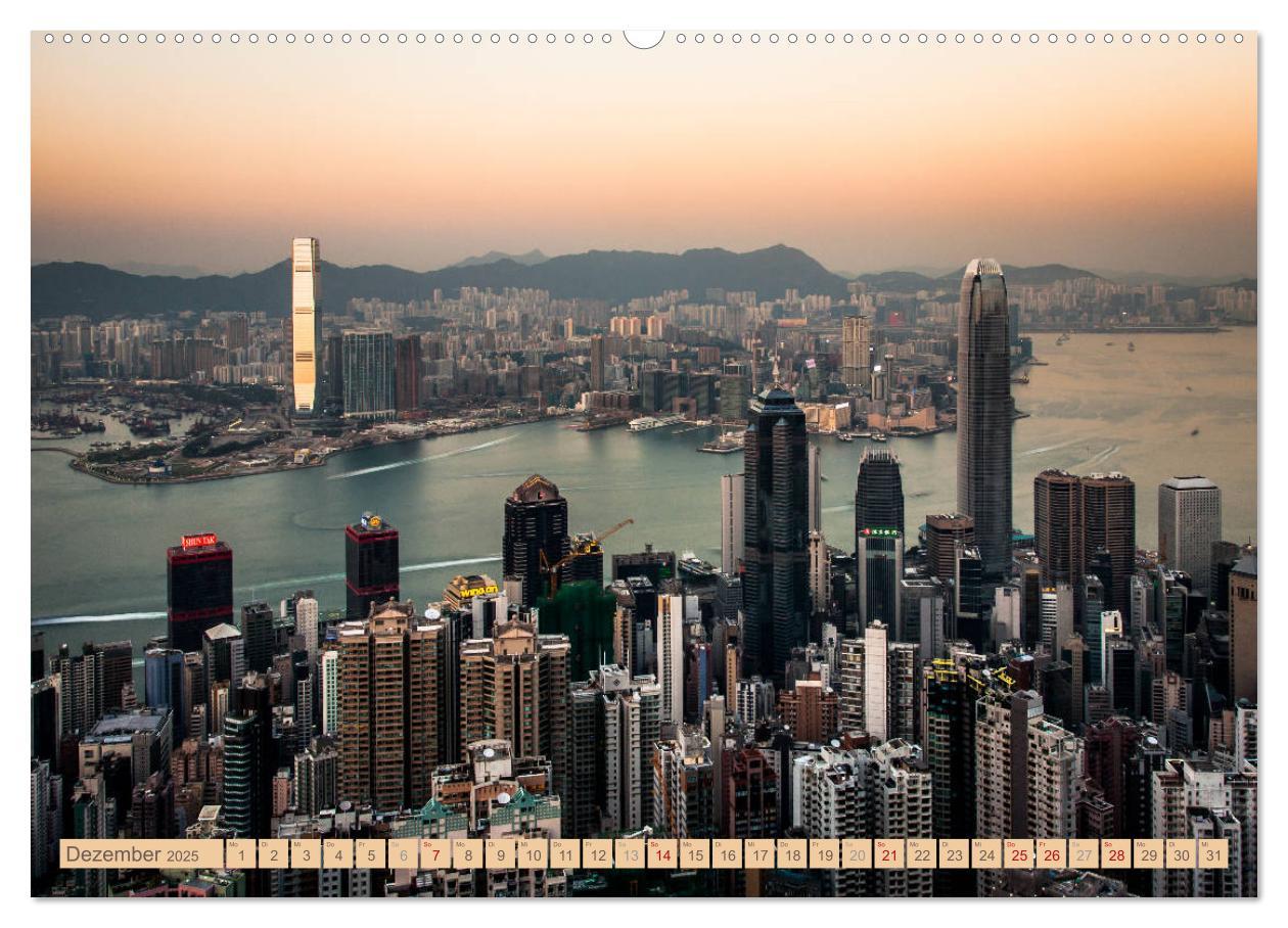 Bild: 9783435445691 | HONGKONG Skyline und Stadtleben (Wandkalender 2025 DIN A2 quer),...