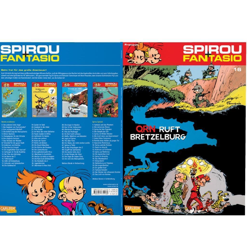 Bild: 9783551772169 | Spirou und Fantasio 16. QRN ruft Bretzelburg | (Neuedition) | Franquin