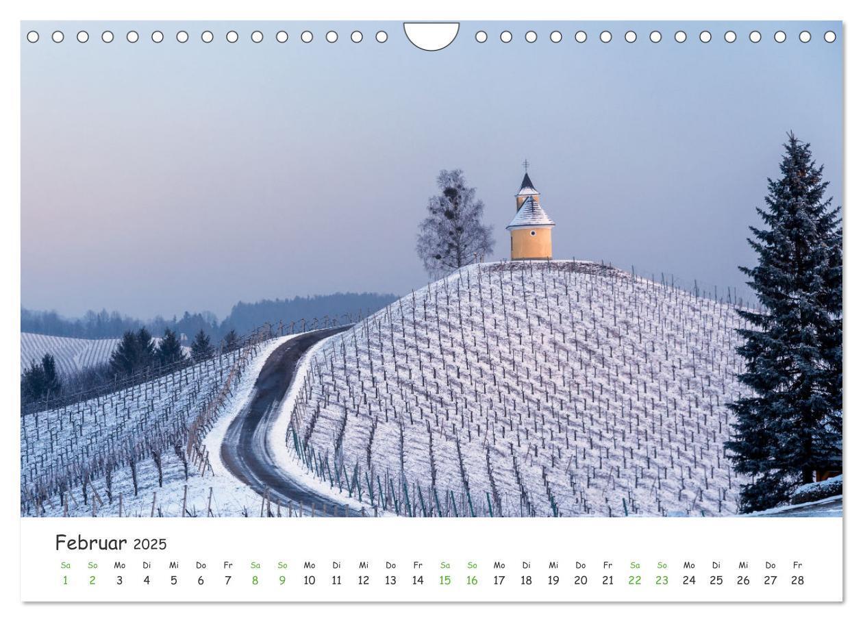 Bild: 9783435042357 | Südsteiermark365 (Wandkalender 2025 DIN A4 quer), CALVENDO...