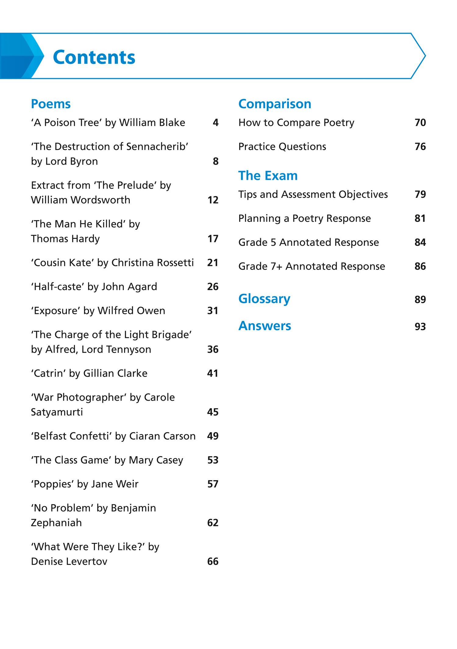 Bild: 9780008353063 | Edexcel Conflict Poetry Anthology Revision Guide | Collins Gcse | Buch