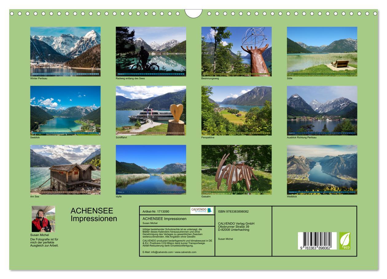 Bild: 9783383898082 | ACHENSEE Impressionen (Wandkalender 2025 DIN A3 quer), CALVENDO...