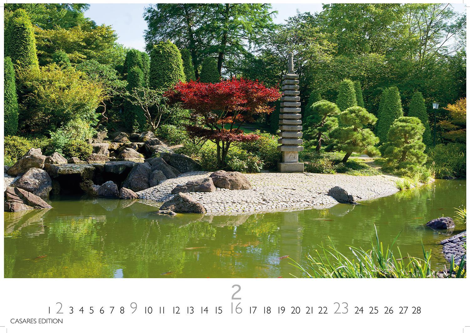 Bild: 9781835242261 | Japanische Gärten 2025 L 35x50cm | Kalender | 14 S. | Deutsch | 2025