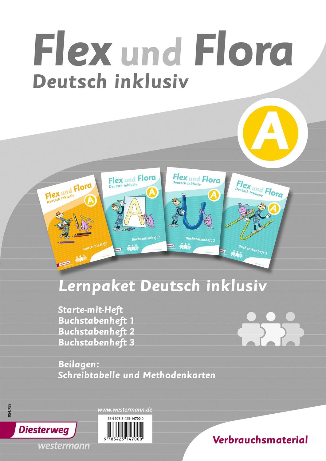 Cover: 9783425147000 | Flex und Flora - Zusatzmaterial. Paket Deutsch inklusiv A | Stück