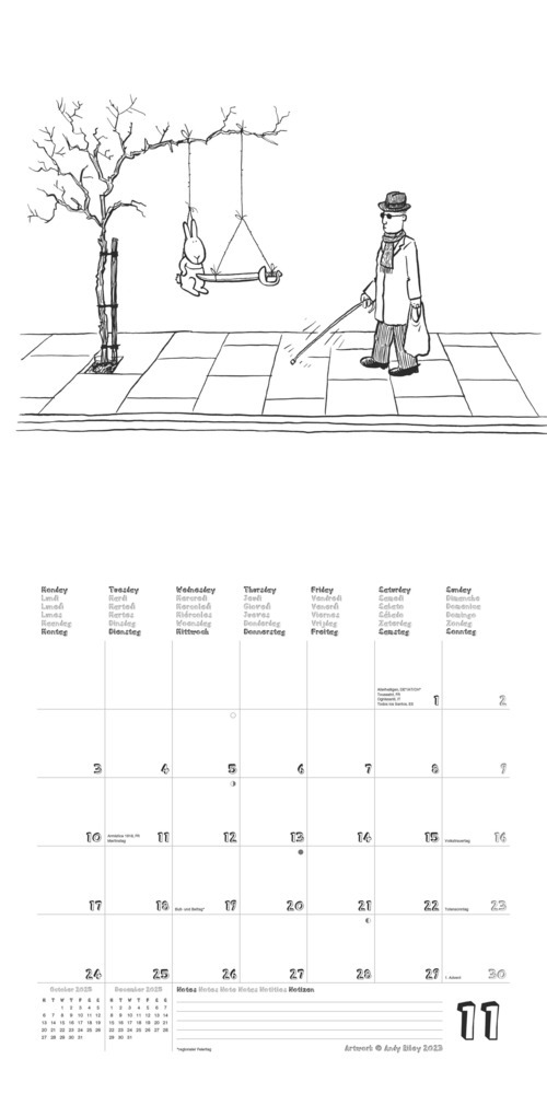 Bild: 4002725987938 | N NEUMANNVERLAGE - Bunny Suicides 2025 Broschürenkalender, 30x30cm,...