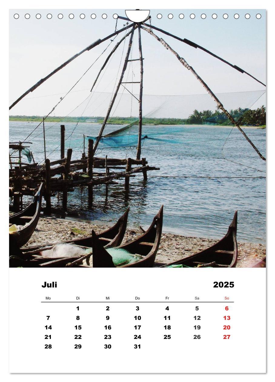 Bild: 9783457056028 | In Kerala (Wandkalender 2025 DIN A4 hoch), CALVENDO Monatskalender