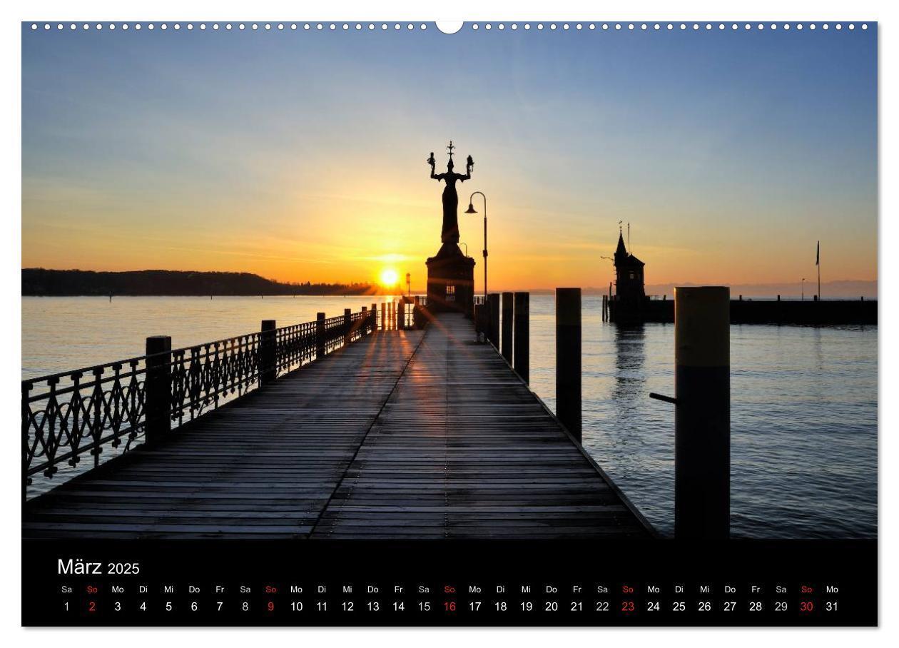 Bild: 9783435783168 | Bodensee - Uferlandschaften im schönsten Licht 2025 (Wandkalender...