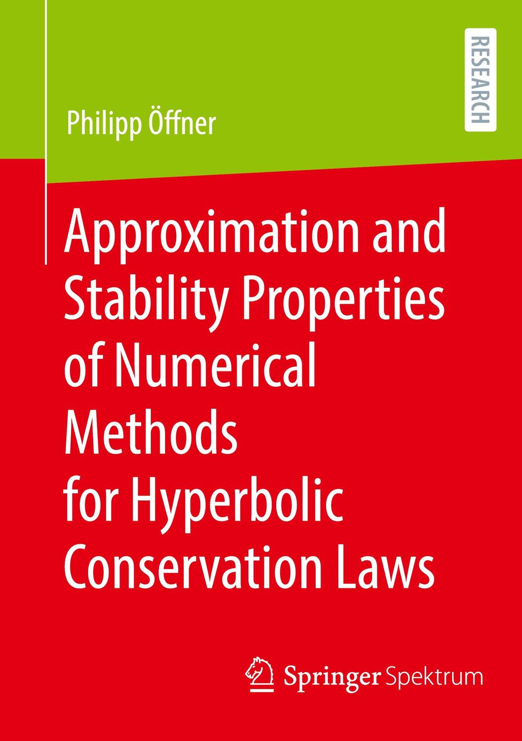 Cover: 9783658426194 | Approximation and Stability Properties of Numerical Methods for...