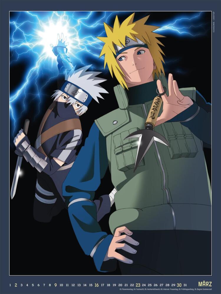 Bild: 9783830321866 | Naruto Shippuden Posterkalender 2025 | Kalender | 28 S. | Deutsch