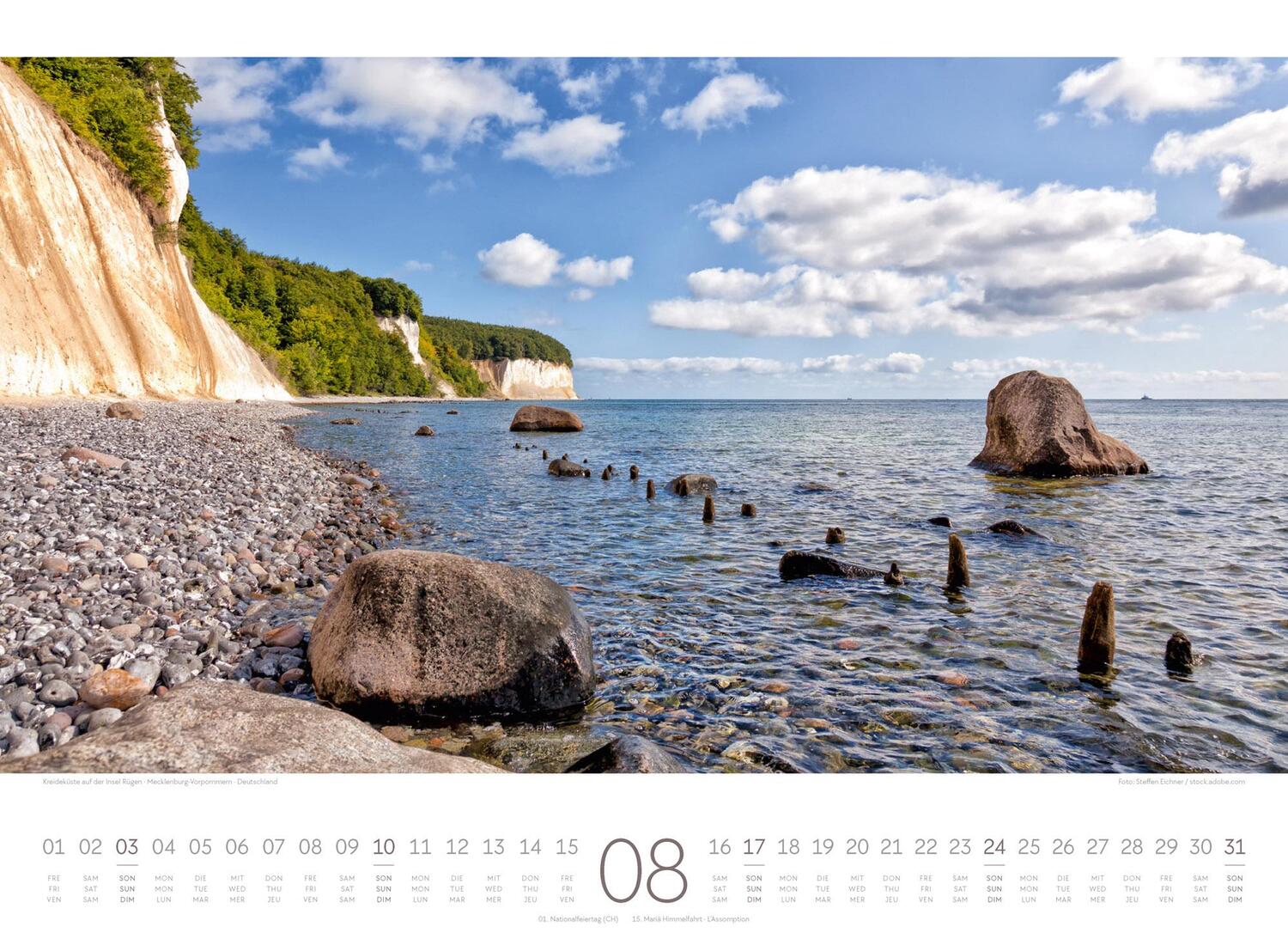 Bild: 9783838425771 | Tage am Meer Kalender 2025 | Ackermann Kunstverlag | Kalender | 14 S.