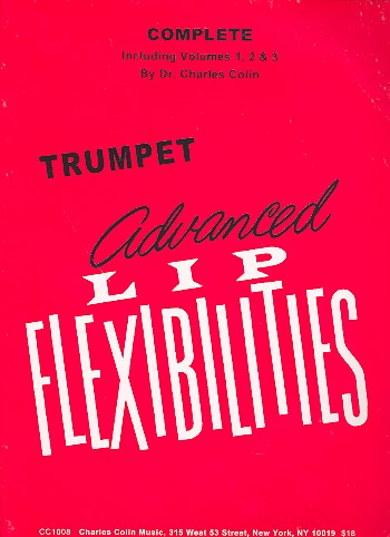 Cover: 9990050423380 | Advanced Lip Flexibilities (includes vols. 1, 2 and 3) for trumpet